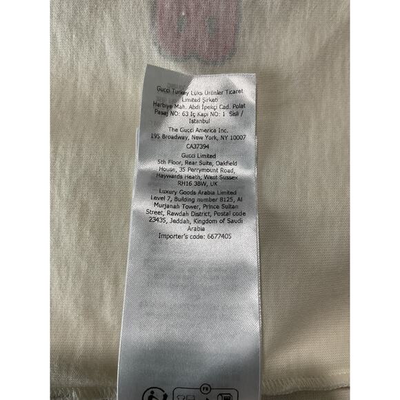 Gucci Adult Club' White Cotton Tank Top Size XXL - NWT - Picture 4 of 6